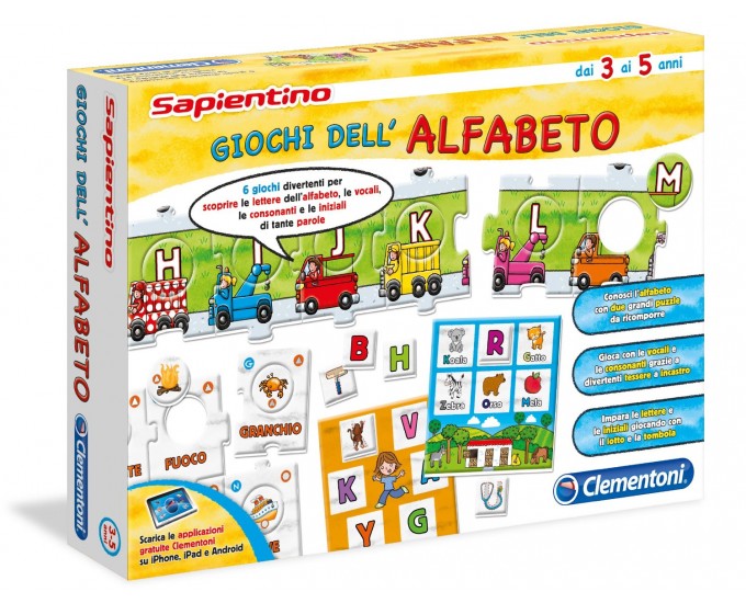 SAPIENTINO GIOCHI DELL'ALFABETO