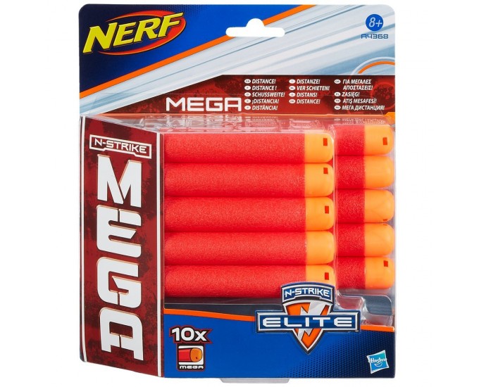 NERF NSTRIKE ELITE MEGA 10 DARDI