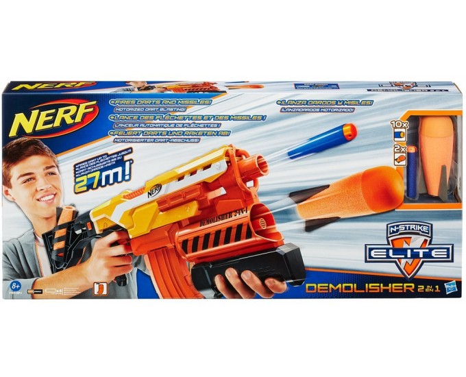 NERF DEMOLISHER 2IN1