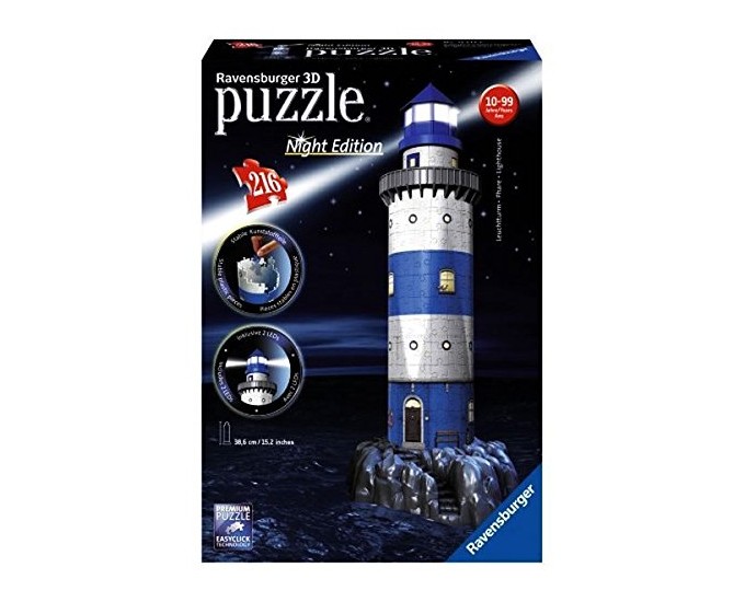 PUZZLE 3D FARO C/DOPPIA LUCE N.E.