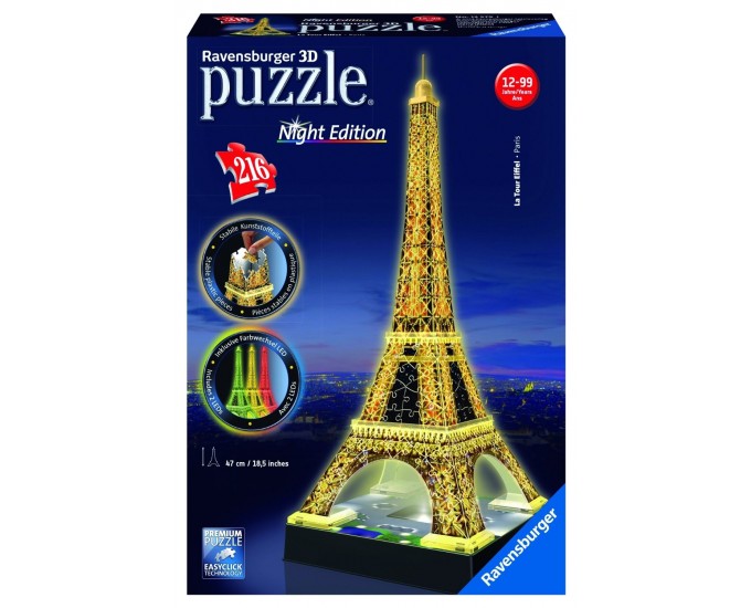 PUZZLE 3D TOUR EIFFEL NIGHT EDITION