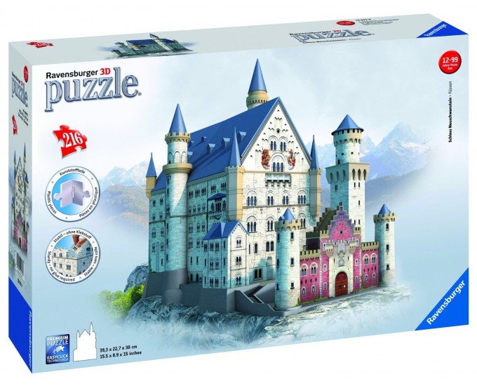 PUZZLE 3D CASTELLO NEUSCHWANSTEIN