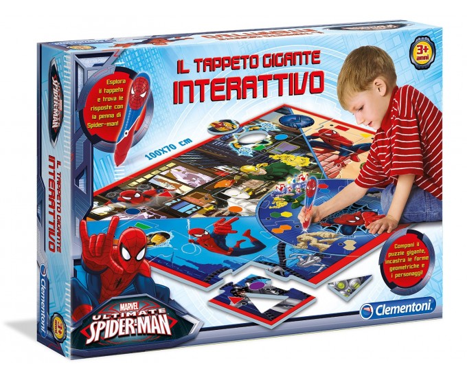 TAPPETO GIGANTE SPIDERMAN INT.