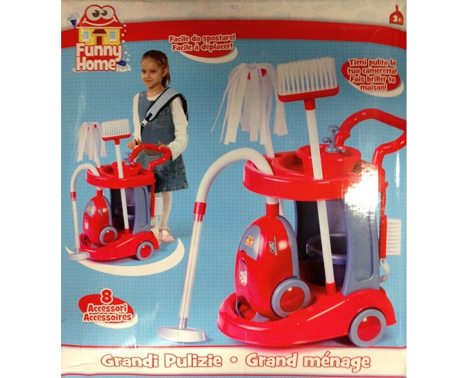 FUNNY HOME CARRELLO PULIZIE
