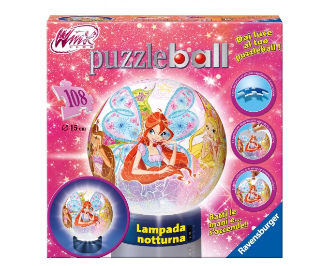 WINX LAMPADA NOTTURNA PUZZLEBALL