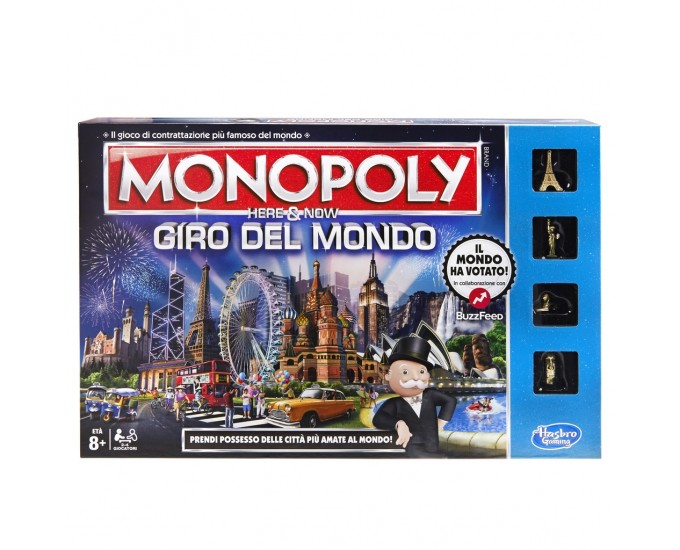 MONOPOLY HERE/NOW GIRO DEL MONDO S