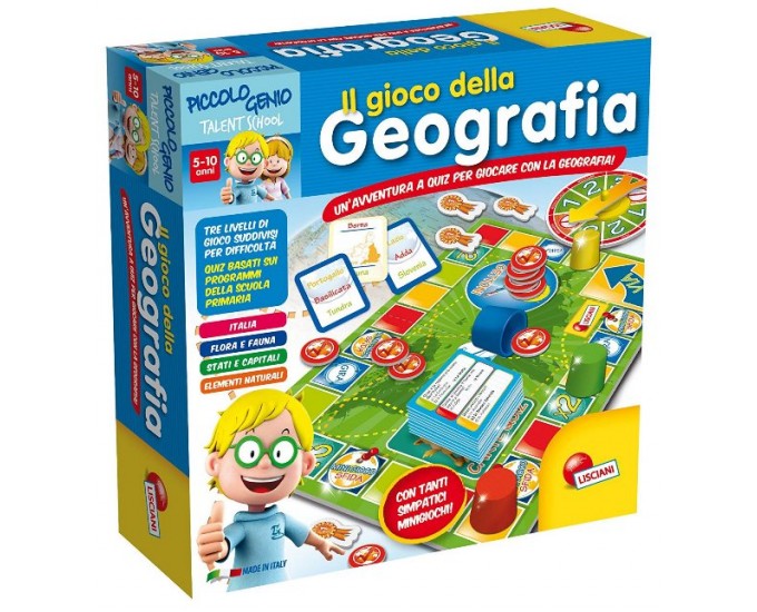 GIOCO GEOGRAFIA GENIUS