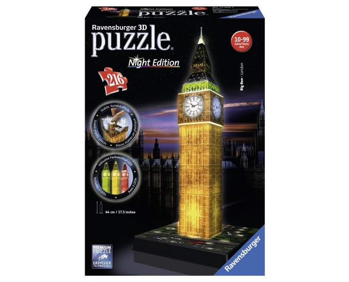 PUZZLE 3D BIG BEN NIGHT EDITION