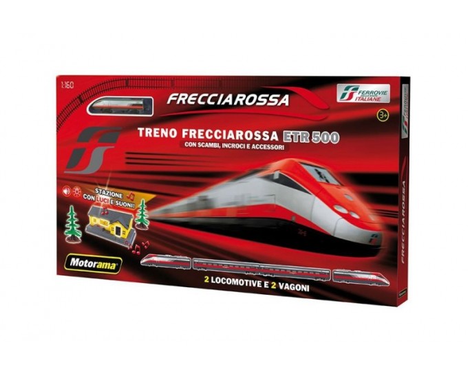TRENO FRECCIAROSSA A BATTERIA 1/160