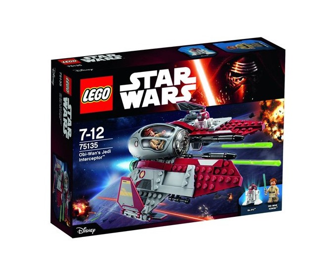 SW OBI-WAN'S JEDI INTERCEPTOR 75135
