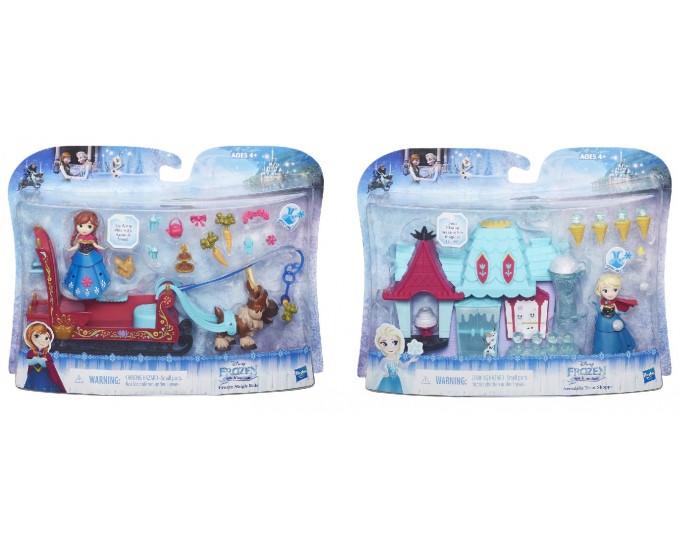 FROZEN SMALL DOLL PLAYSET ASST. S