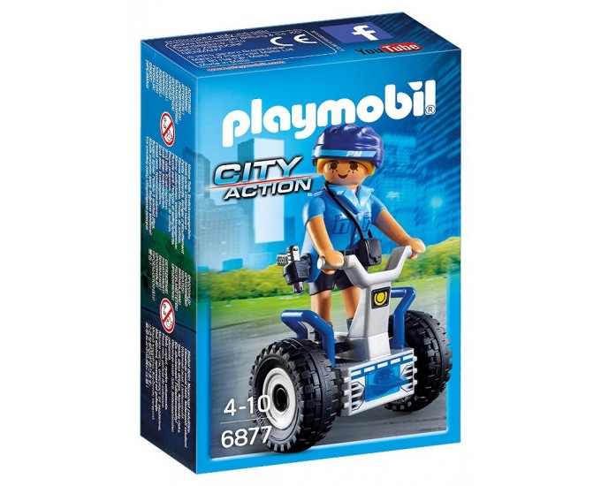 POLIZIOTTA CON SEGWAY 6877 PY