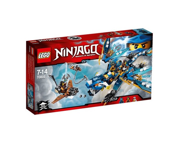NINJAGO DRAGONE ELEM.D.JAY 70602
