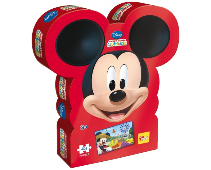 PUZZLE TOPOLINO SC.SAGOMATO PZ.48