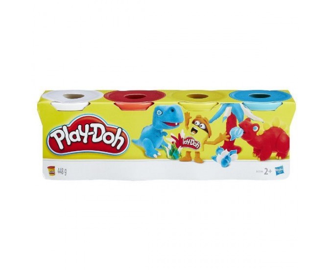 PLAYDOH CLASSIC COLOR 4 VASETTI