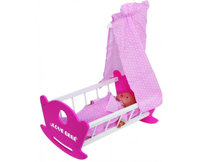 LOVE BEBE' CULLA IN LEGNO