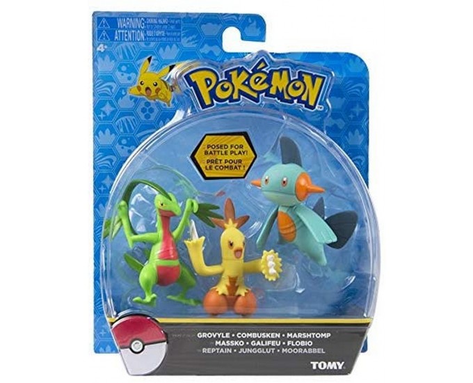 POKEMON SET 3 PERSONAGGI