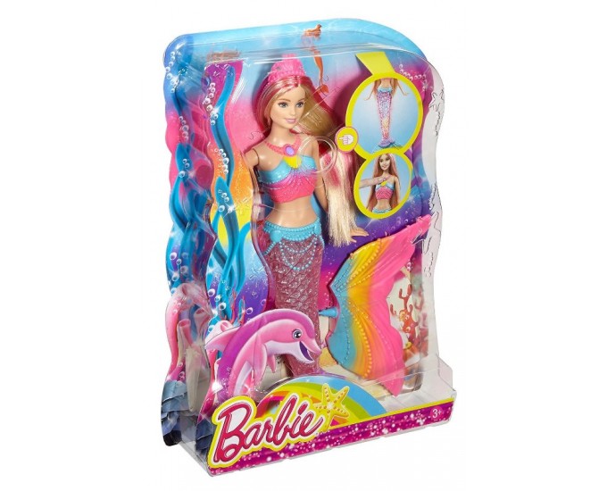 BARBIE SIRENA MAGICO ARCOBALENO