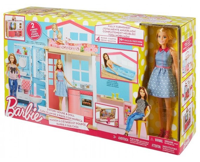 BARBIE CASA COMPONIBILE C/BARBIE