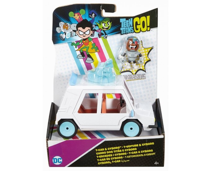TEEN TITANS GO MINI C/VEICOLI