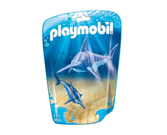 PESCE SPADA CON CUCCIOLO PY9068