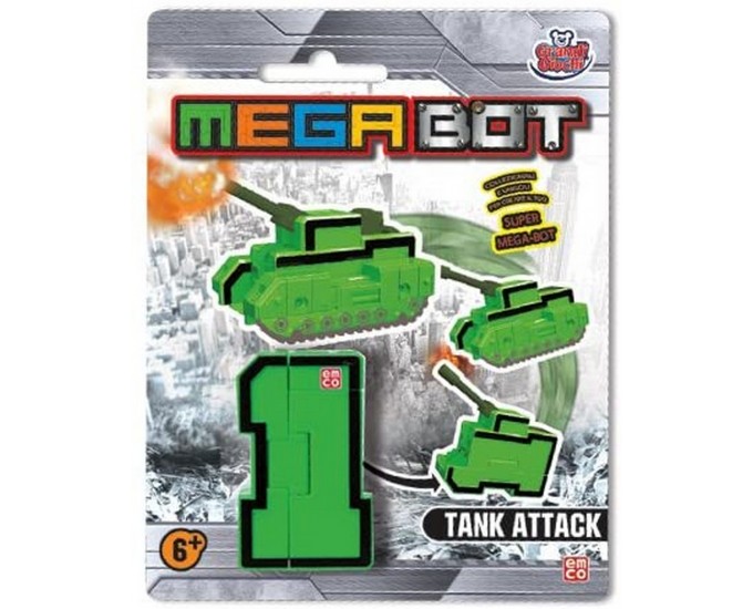 MEGABOT ROBOT TRASFORMABILI ESP.20P