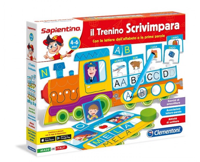 TRENINO SCRIVI E IMPARA