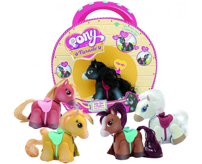 PET PARADE PONY SINGOLO BL