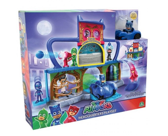 PJ MASKS SET QUARTIER GENERALE