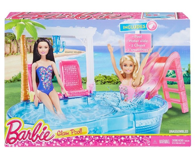 BARBIE PISCINA GLAM