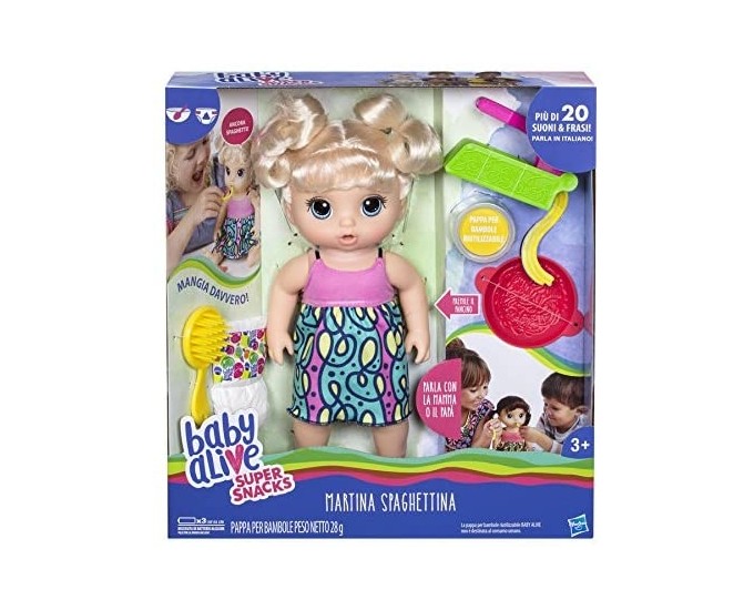 BABY ALIVE MARTINA SPAGHETTINA BION