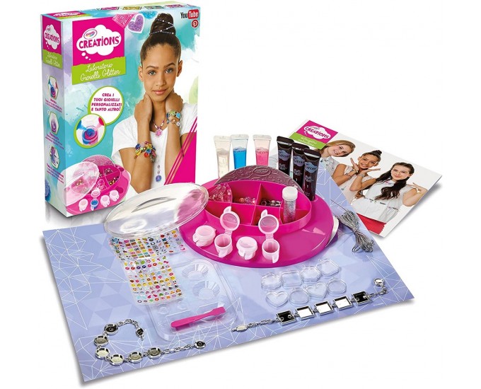 LABORATORIO GIOIELLI GLITTER CRAYOL
