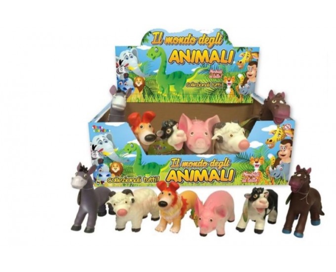 ANIMALI FATTORIA MORBIDI DISP.6PZ