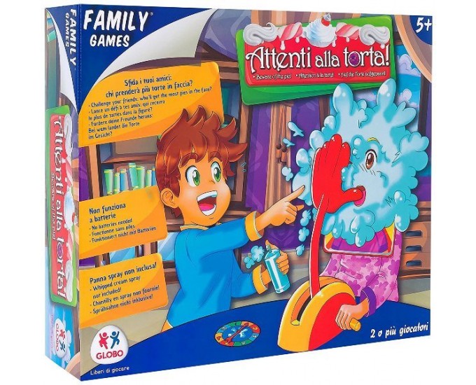 TORTE IN FACCIA FAMILYGAMES