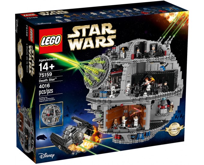 STAR WARS DEATH STAR'MORTE NERA'
