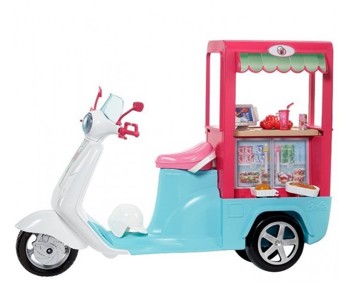 BARBIE SCOOTER STREET FOOD