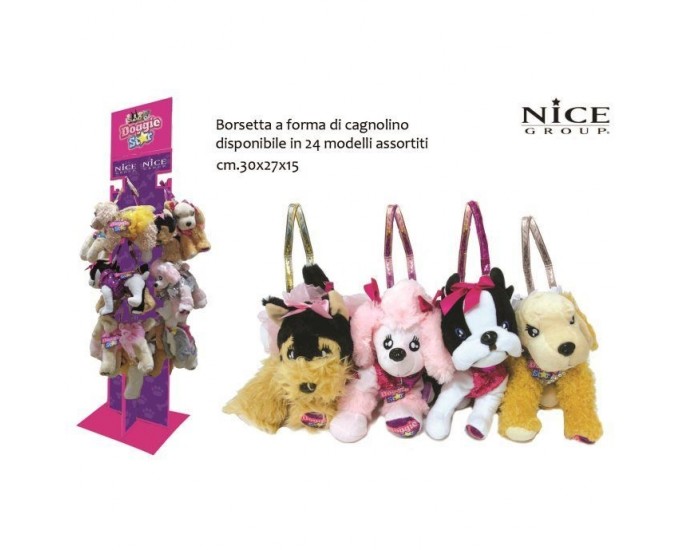 BORSETTA DOGGIE STAR PELUCHE