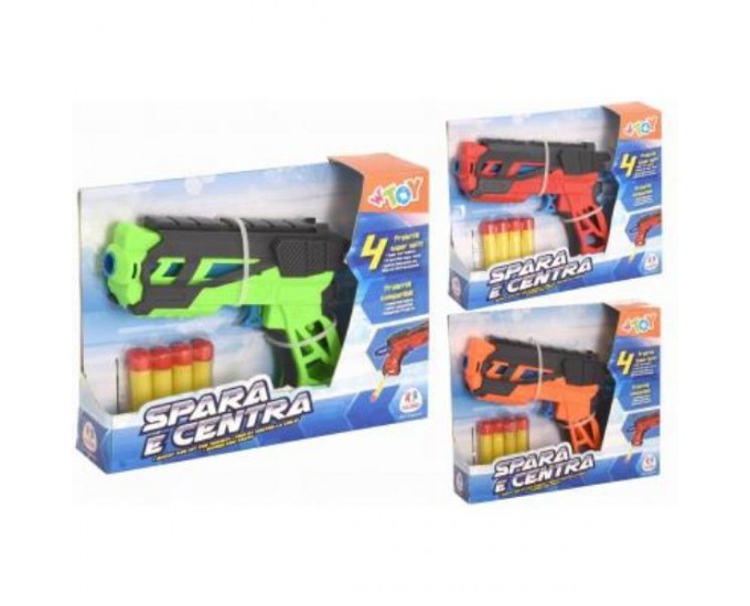 PISTOLA SPARA PROIETTILI SOFFICI