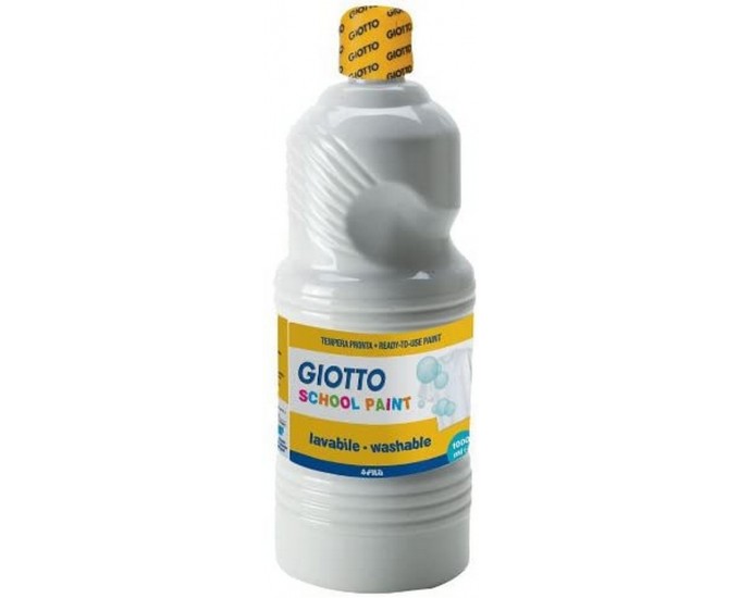 GIOTTO SCHOOL PAINT 1L BIANCO