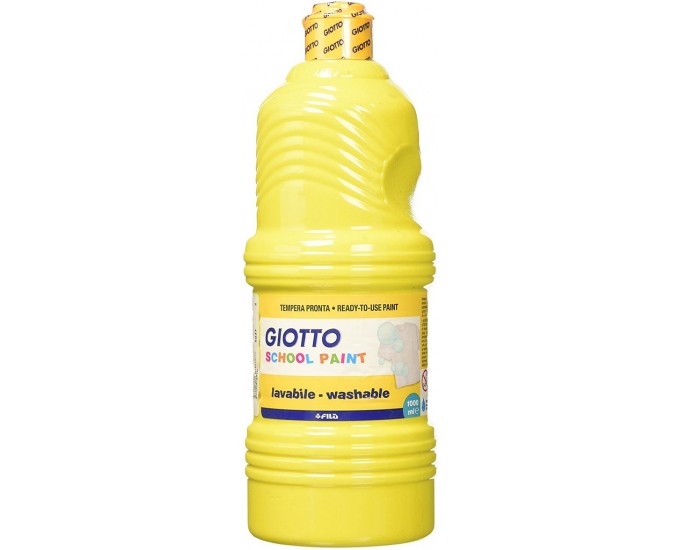 GIOTTO SCHOOL PAINT 1L GIALLO