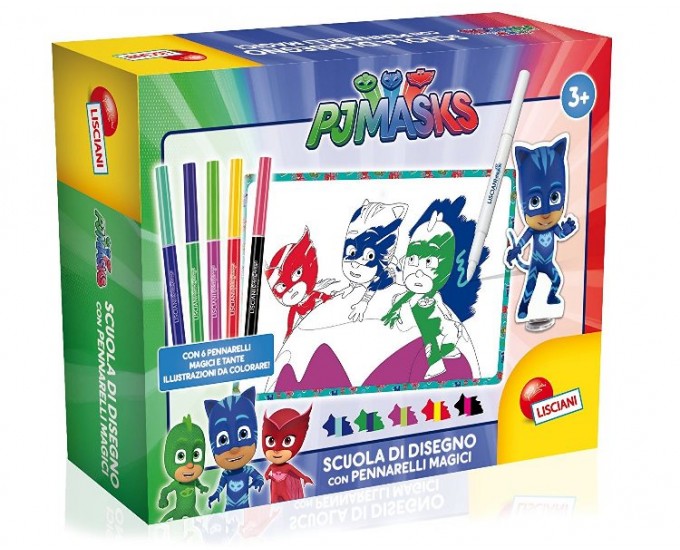 PJ MASKS SCUOLA DI DISEGNO PEN.MAGI