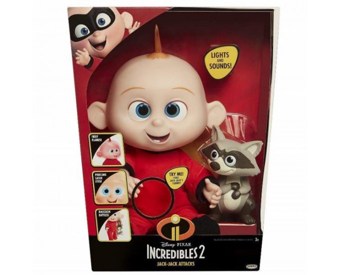 INCREDIBLES 2 JACK JACK FEATURE DOL