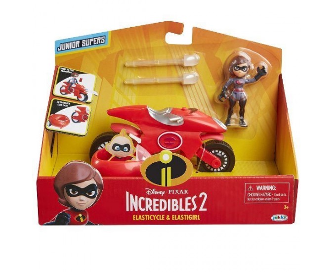 INCREDIBLES 2 VEHICLE W 3IN FIGURE