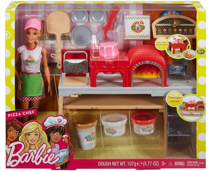 BARBIE PIZZA CHEF PLAYSET PIZZERIA