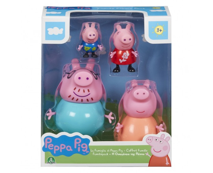 PEPPA PIG SET FAMIGLIA 4PERS.