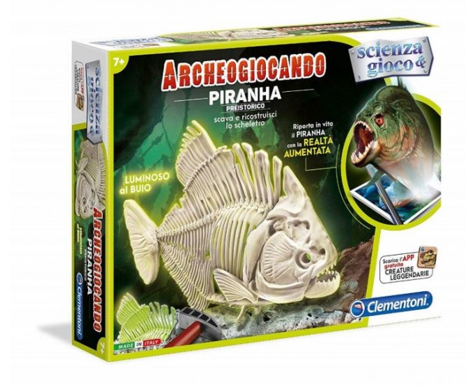 ARCHEOG- PIRANHA GLOW IN THE DARK A