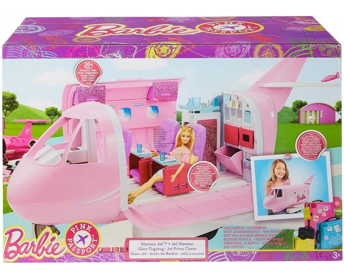 BARBIE GLAMOUR JET AEREO