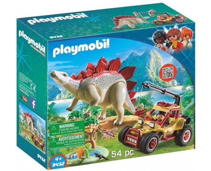 VEICOLO EXPLORERS E STEGOSAURO 9432