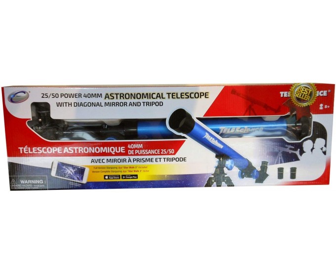 TELESCOPIO 25X-50X C/TREPIEDE