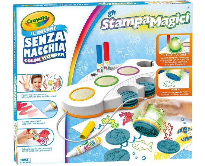 GLI STAMPA MAGICI COLOR WONDER